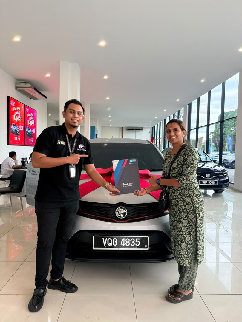 Happy Proton customer delivery 4