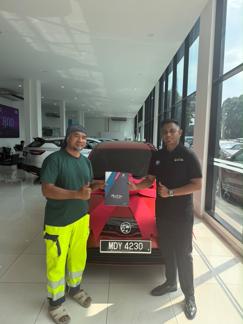 Happy Proton customer delivery 2